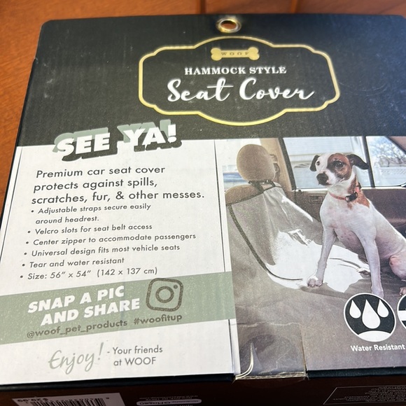 New Dog Seat Cover - Picture 4 of 6